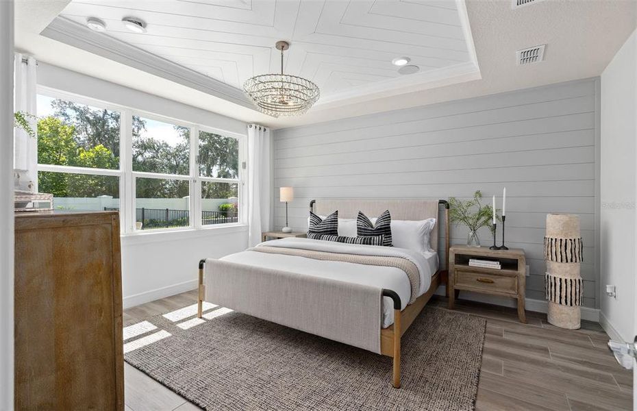 Furnished interior view inside a new home in Del Webb Sunbridge, St. Cloud (Image 18).