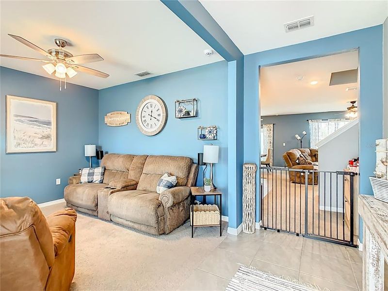 Furnished interior view inside a new home in Auburn Grove, Auburndale (Image 6). Furnished interior view inside a new home in Auburn Grove, Auburndale (Image 6).