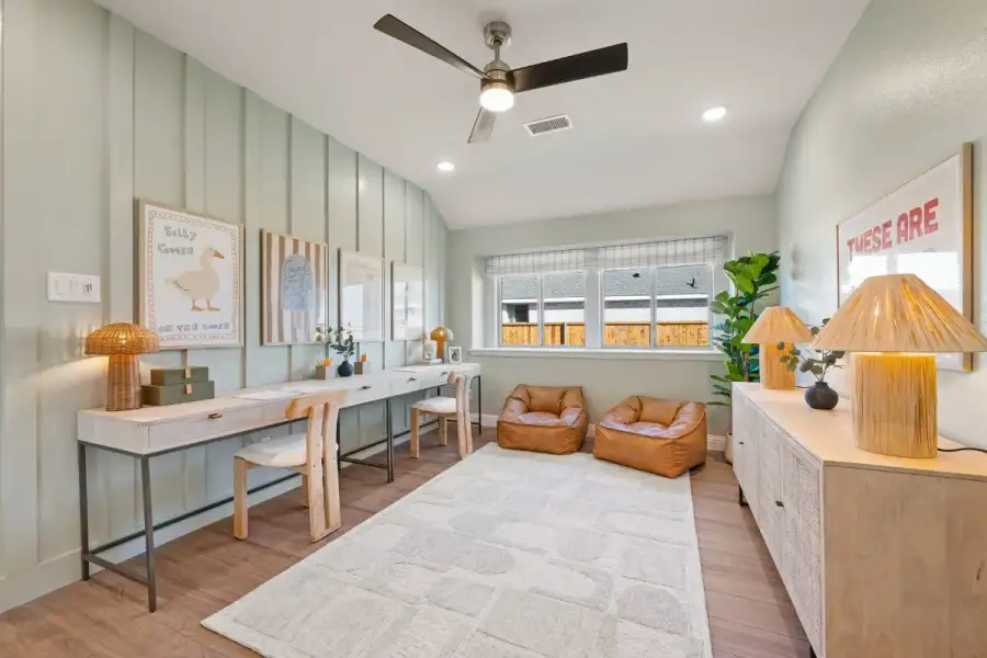 Furnished interior view inside a new home in Clearview Ranch, Royse City (Image 19).