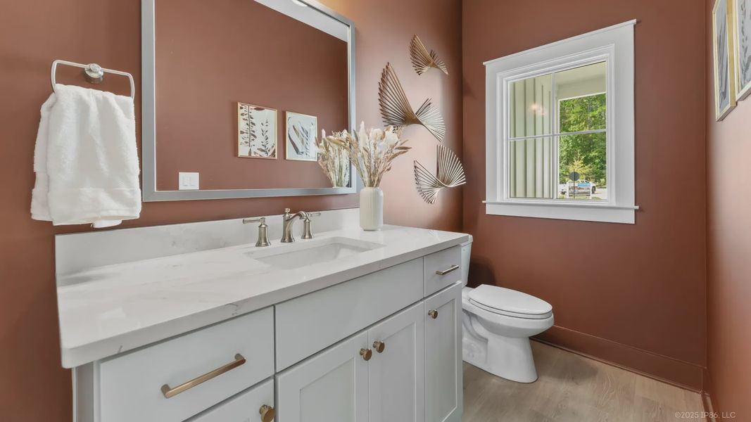 Representative furnished interior of a home built from the Provenance by Epcon Communities in The Courtyards by The Manor, Alpharetta (Image 27).