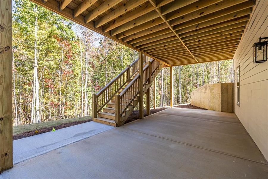 Exterior details and patio area of a home in , Dallas (Image 33).