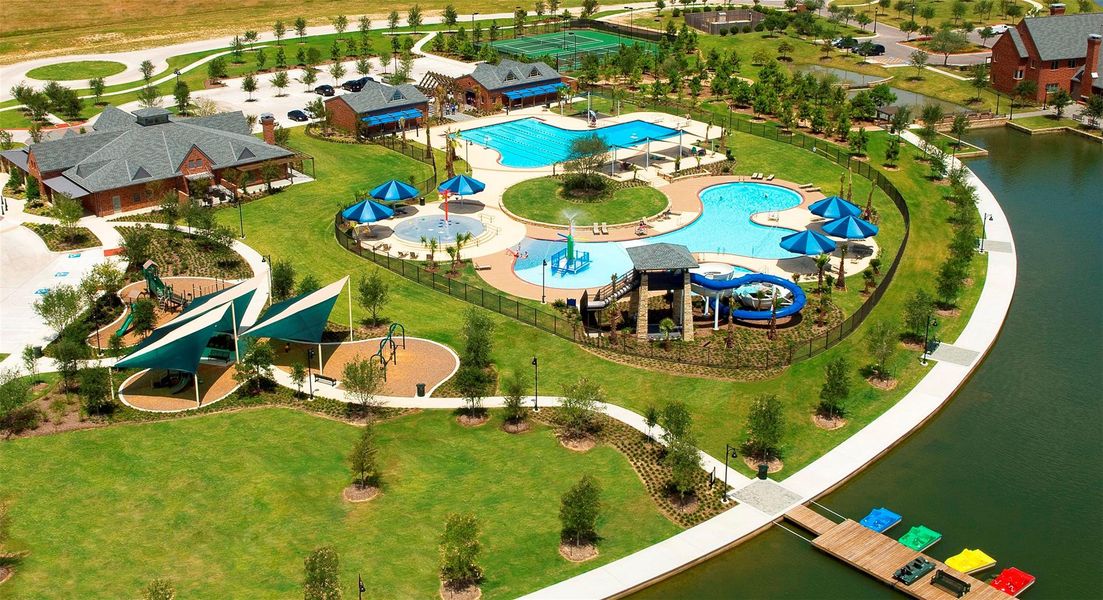 Each homeowner in Bridgeland can find access to a park within a quarter mile of their property.