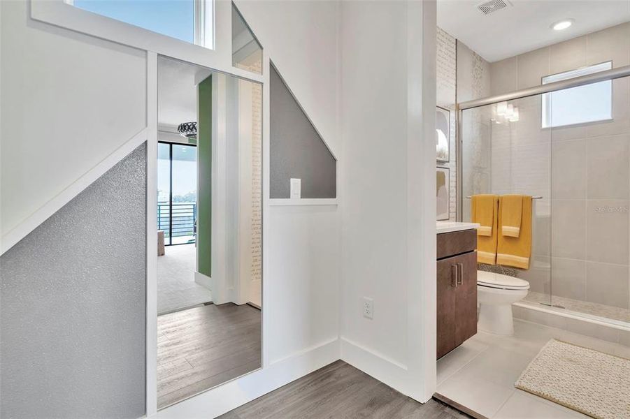 Furnished interior view inside a new home in Eagles Cove at Mirada, San Antonio (Image 11).
