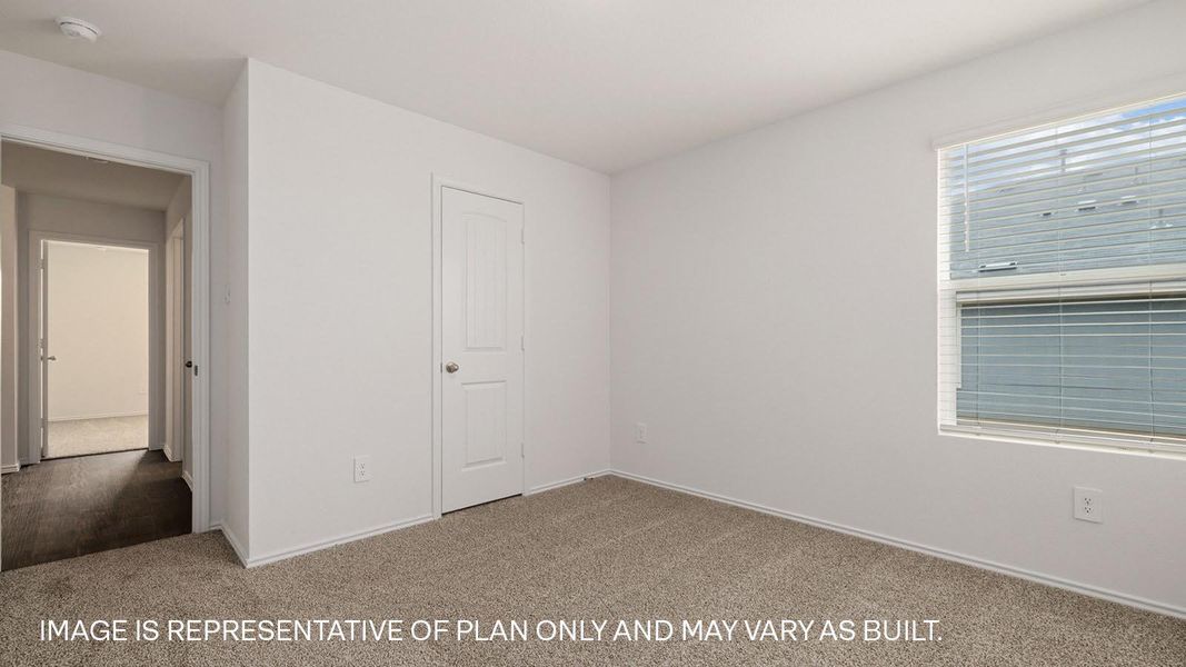 Spacious, unfurnished interior of a new home in Prairie Lakes, Buda (Image 16).