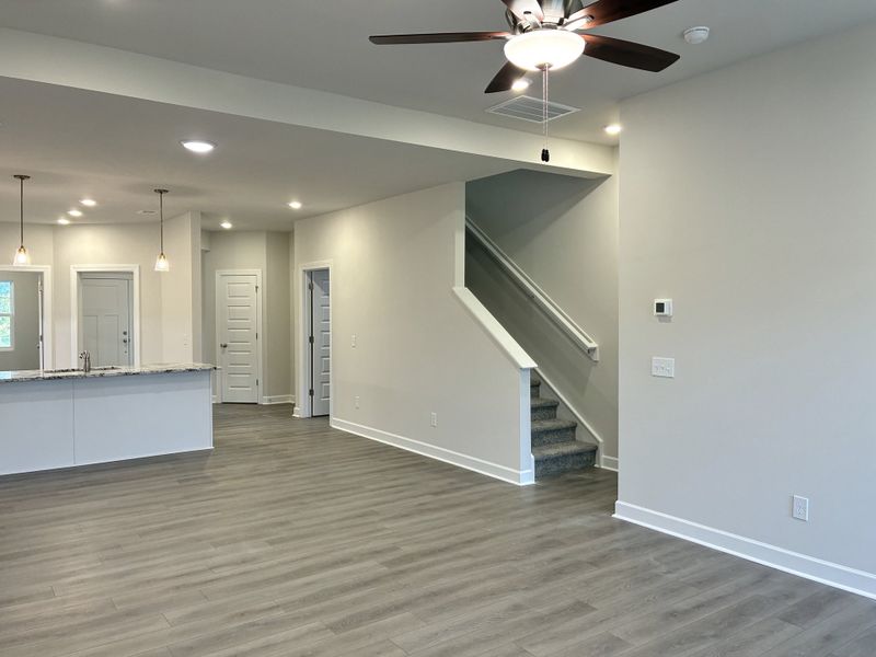 Spacious, unfurnished interior of a new home in Reidville Town Center, Reidville (Image 13).