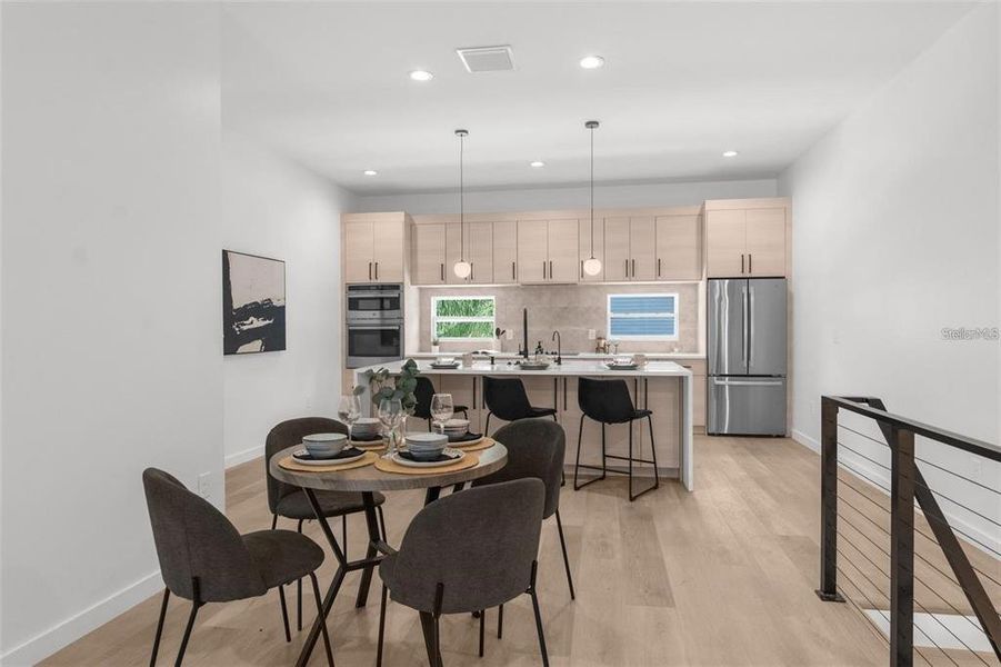 Furnished interior view inside a new home in , Tampa (Image 14).