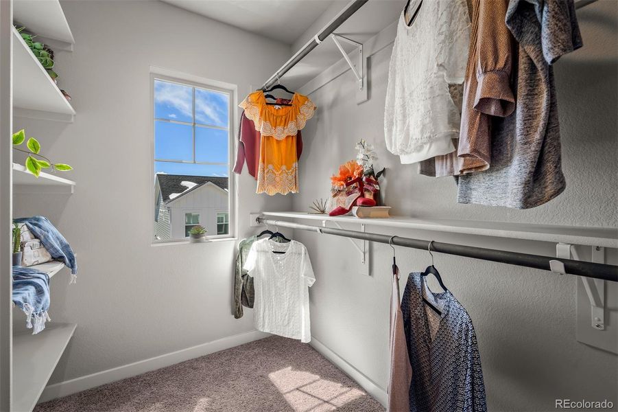 Furnished interior in a model home at Revel Crossing at Wolf Ranch – The Ascent Collection in Colorado Springs (Image 15).