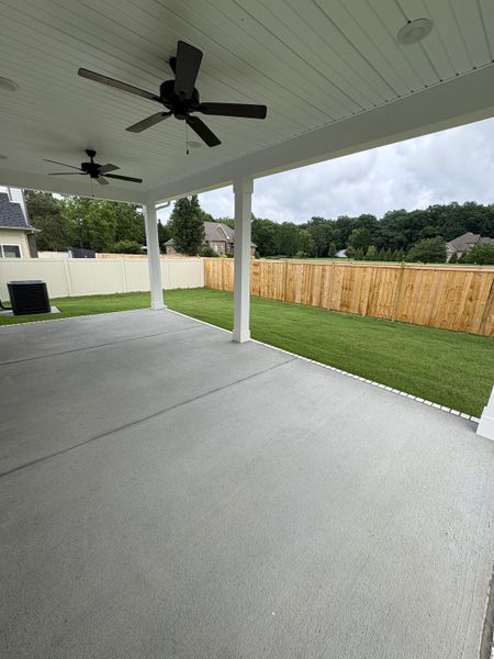 Exterior details and patio area of a home in Rookers Bend, Smyrna (Image 3).
