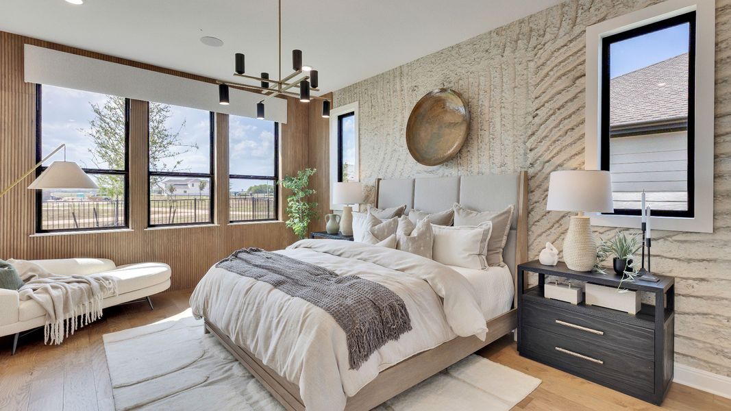 Representative furnished interior of a home built from the Elm by DRB Homes in Azalea, Pattison (Image 25).