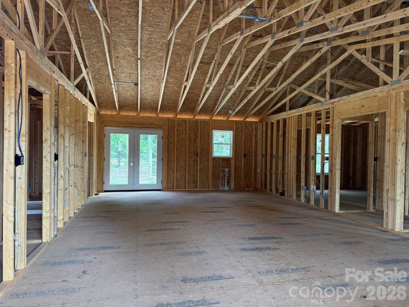 In-progress construction of a new home in , Shelby, NC (Image 10).