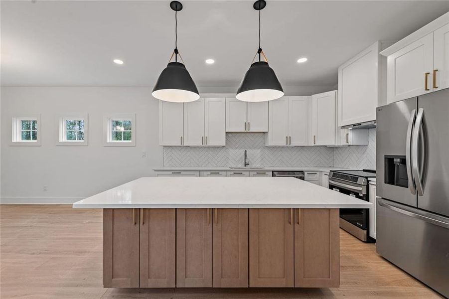 Furnished interior view inside a new home in , Morganton (Image 7).