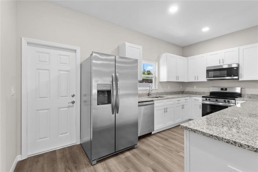 Furnished interior view inside a new home in , Tampa (Image 16). Furnished interior view inside a new home in , Tampa (Image 16).