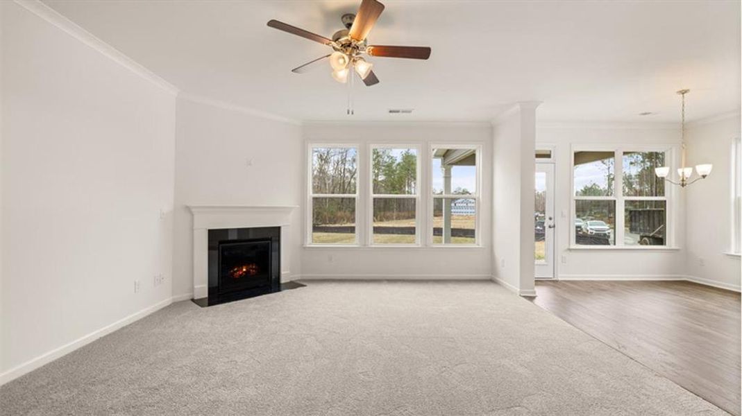 Spacious, unfurnished interior of a new home in Wildwood, Covington (Image 13).