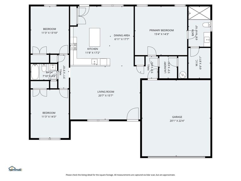 2D floor plan layout of this home in , Asheboro, NC (Image 5). 2D floor plan layout of this home in , Asheboro, NC (Image 5).