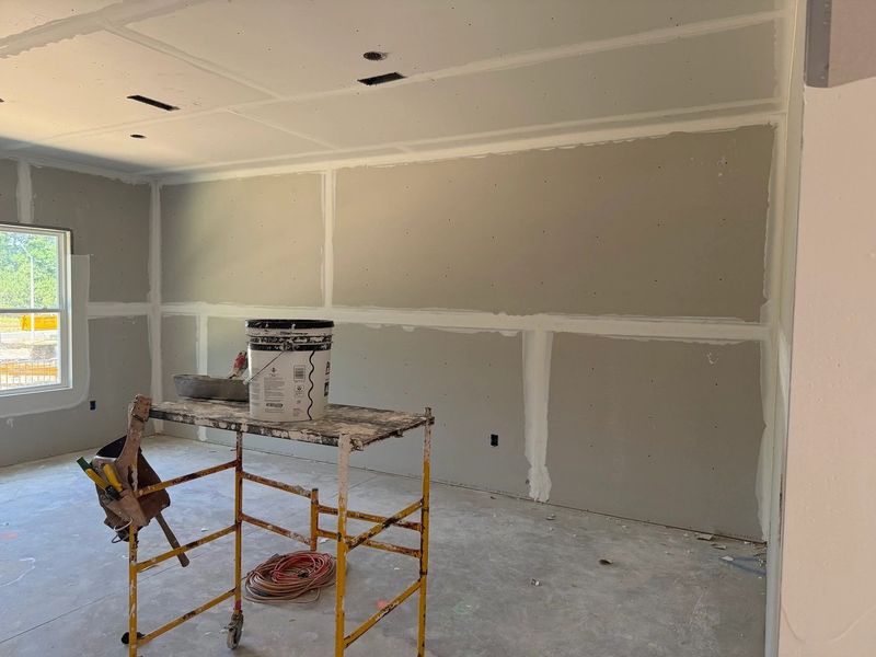 In-progress construction of a new home in Towns at The Point, Rolesville, NC (Image 19).