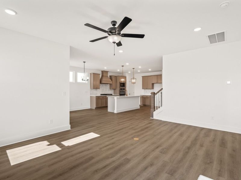 Spacious, unfurnished interior of a new home in Woods Crossing, Gallatin (Image 56).