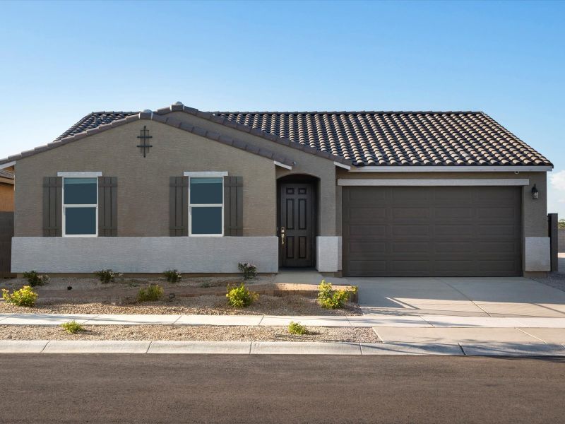 Exterior of the Cedar Floorplan at Silva Farms