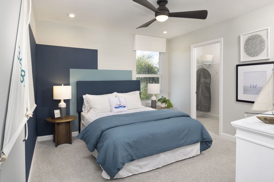 Representative furnished interior of a home built from the Mount Rainier by Mattamy Homes in Tradition, Port St. Lucie (Image 10).