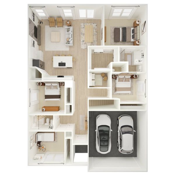 Image 31 representing the Goldenrod by K. Hovnanian® Homes in Aspire at New Hampstead, Savannah, GA. Image 31 representing the Goldenrod by K. Hovnanian® Homes in Aspire at New Hampstead, Savannah, GA.