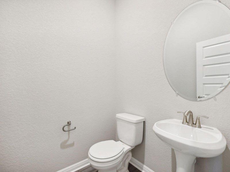 Photo is not of the actual home, but is an inspirational photo of builder’s model home and may depict options, furnishings, and/or decorator features that are not included