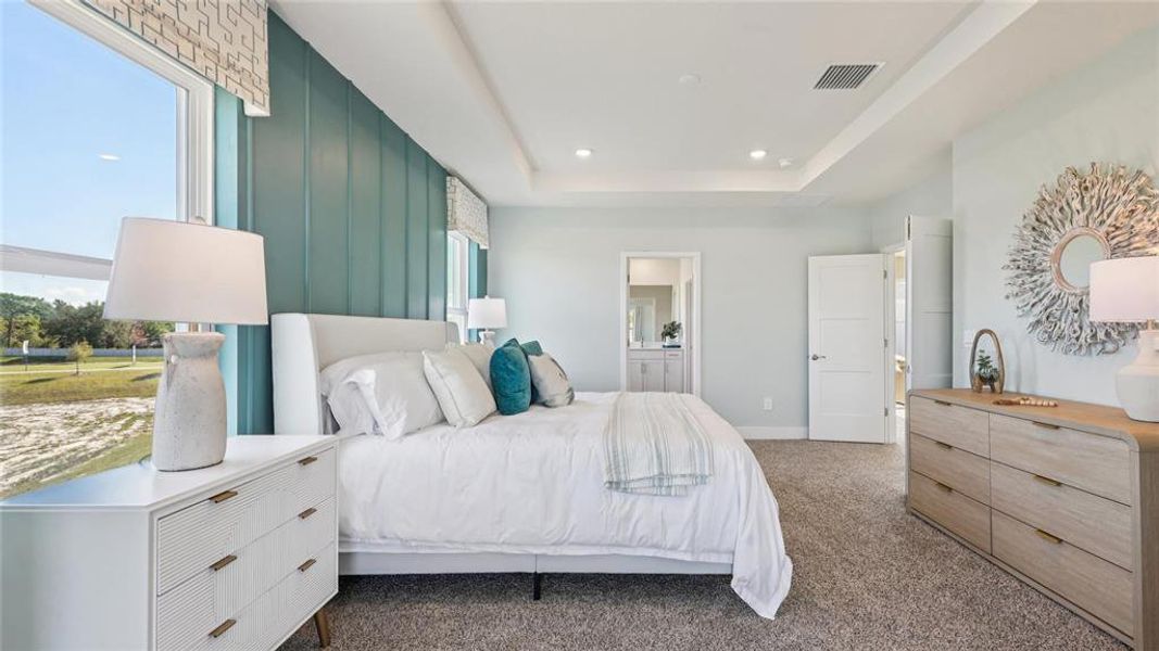 Furnished interior view inside a new home in Briarwood, Alachua (Image 25).