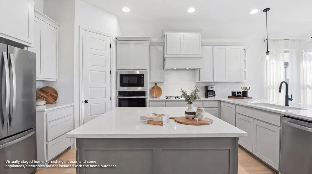 Furnished interior view inside a new home in Meraki, Forney (Image 6).