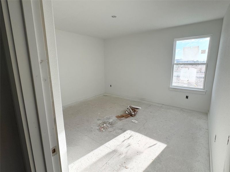 View of spare room View of spare room