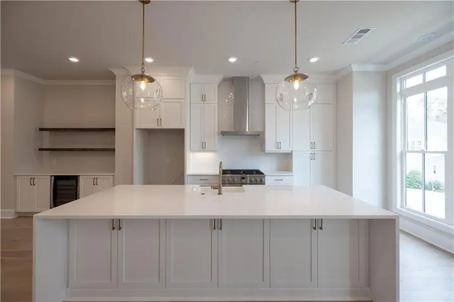 Furnished interior view inside a new home in Townes 333, Peachtree Corners (Image 6).
