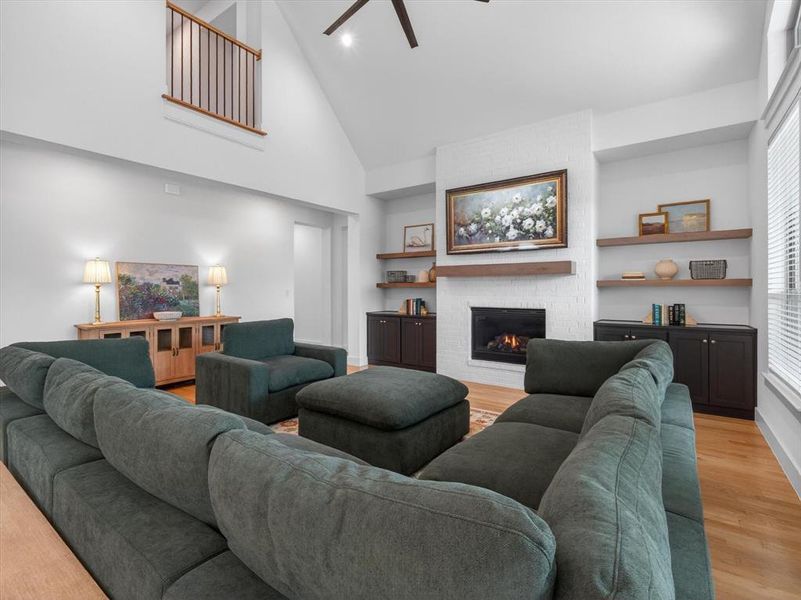 Furnished interior view inside a new home in Light Farms Graham/Reagan, Celina (Image 7). Furnished interior view inside a new home in Light Farms Graham/Reagan, Celina (Image 7).