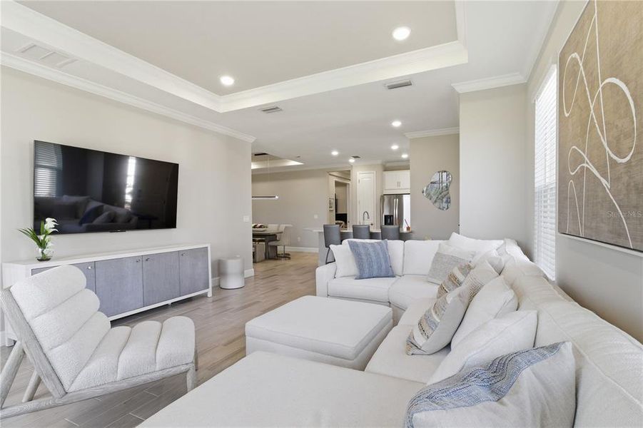 Furnished interior view inside a new home in , Bradenton (Image 11).