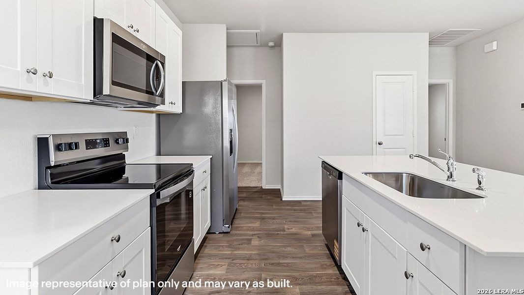 Furnished interior view inside a new home in Applewood, San Antonio (Image 7).