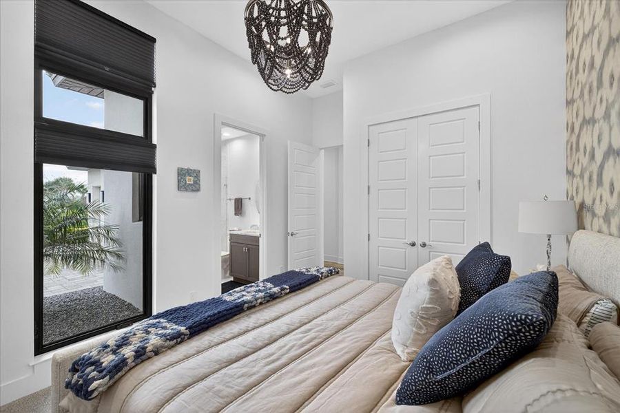 Furnished interior view inside a new home in , Bradenton (Image 76).