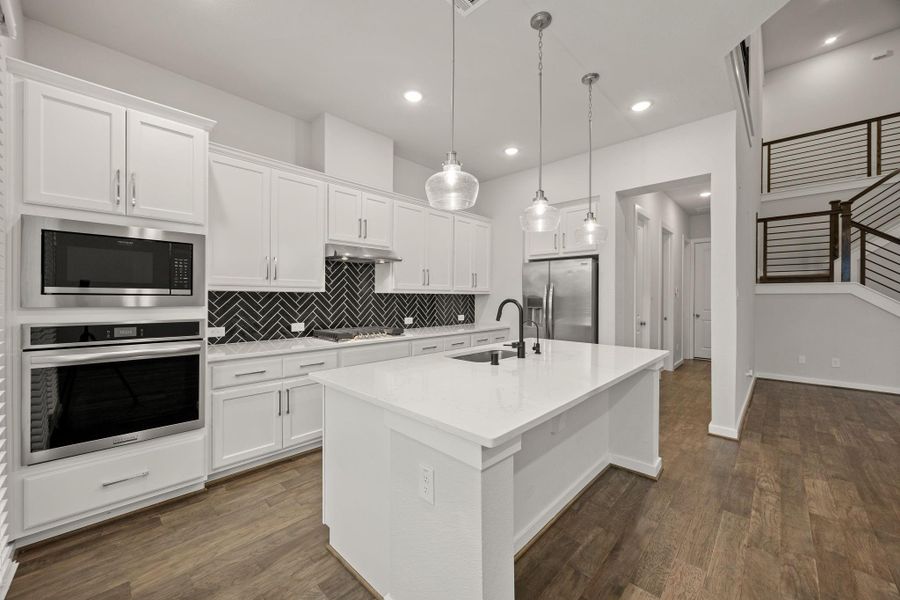 Furnished interior view inside a new home in , Fulshear (Image 6). Furnished interior view inside a new home in , Fulshear (Image 6).