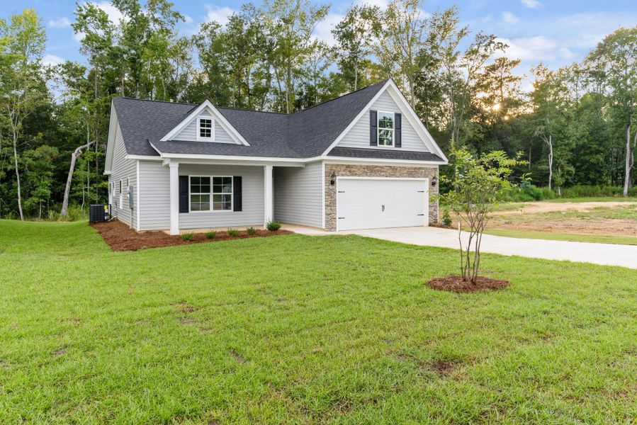 Front exterior of a new home in , Orangeburg, SC, highlighting curb appeal (Image 5).