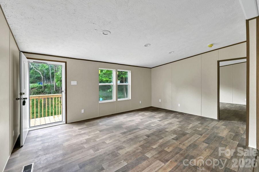 Spacious, unfurnished interior of a new home in , Asheville (Image 10). Spacious, unfurnished interior of a new home in , Asheville (Image 10).