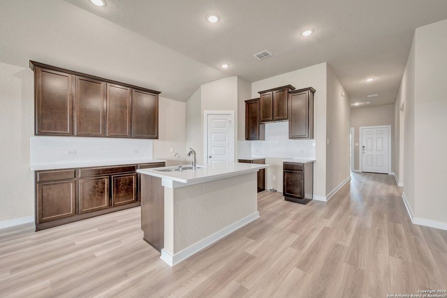 Furnished interior view inside a new home in Mesquite Ridge, San Antonio (Image 5).