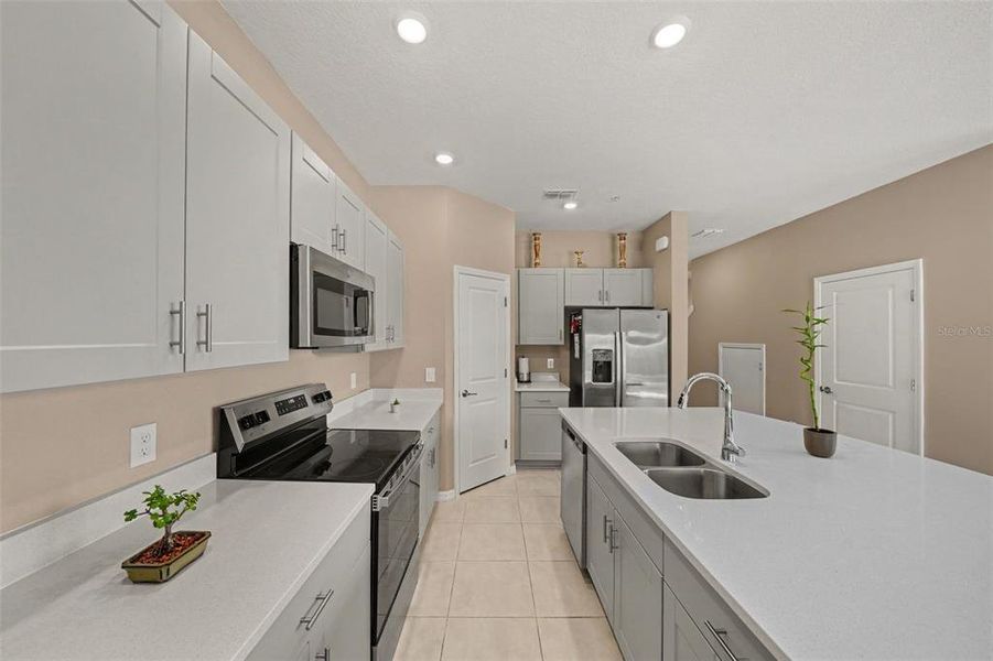Furnished interior view inside a new home in , St. Cloud (Image 10).