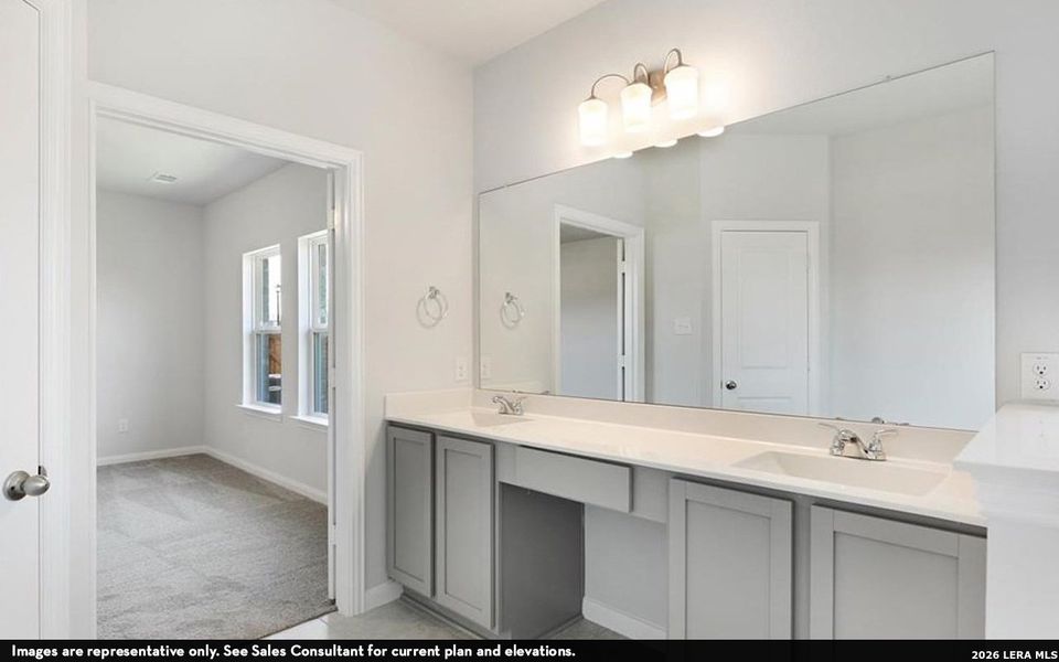 Furnished interior view inside a new home in Hickory Ridge, Elmendorf (Image 3).
