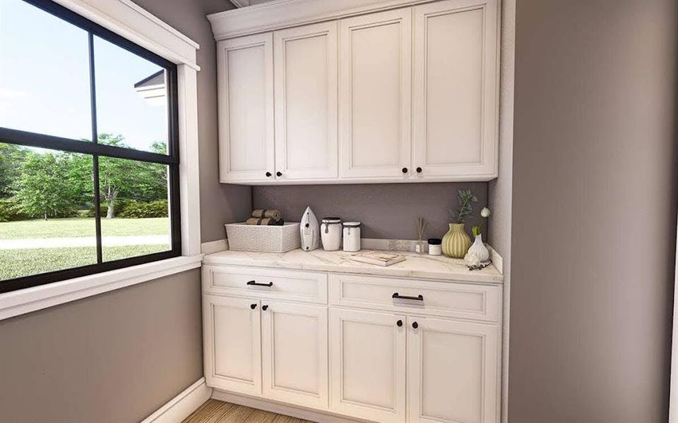 Furnished interior view inside a new home in , Bremen (Image 8).