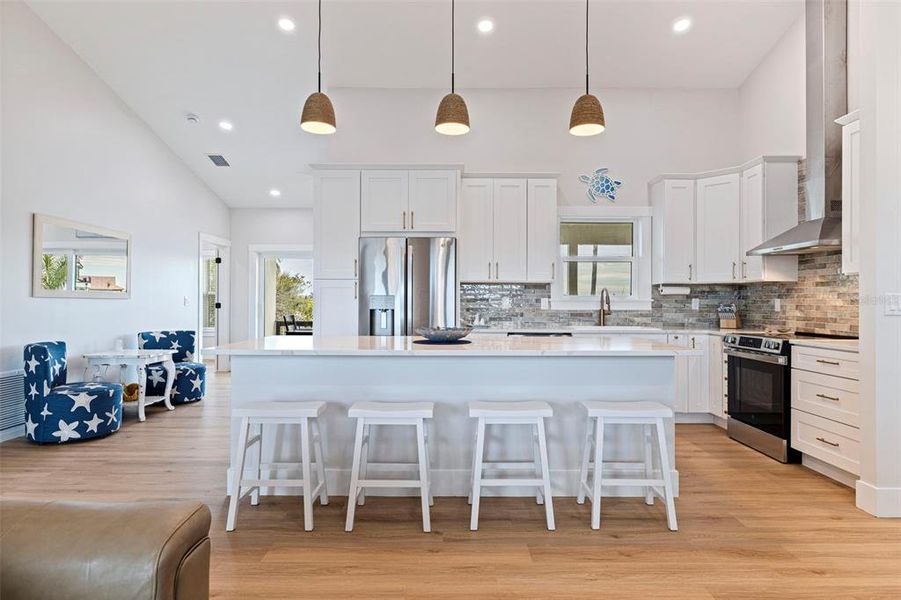 Furnished interior view inside a new home in , Treasure Island (Image 10). Furnished interior view inside a new home in , Treasure Island (Image 10).