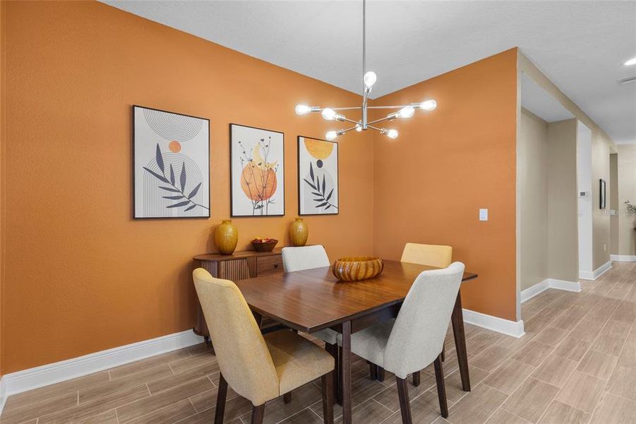 Furnished interior view inside a new home in , Nokomis (Image 18).