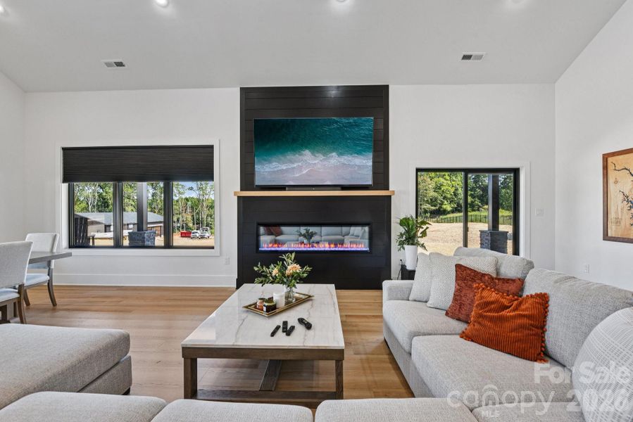 Furnished interior view inside a new home in , Mooresville (Image 26).