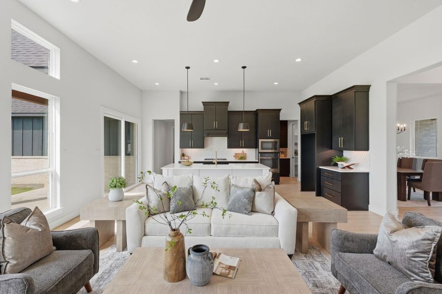 Furnished interior view inside a new home in , Montgomery (Image 17).
