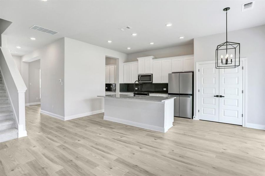 The kitchen comes with an amazing butler's pantry!