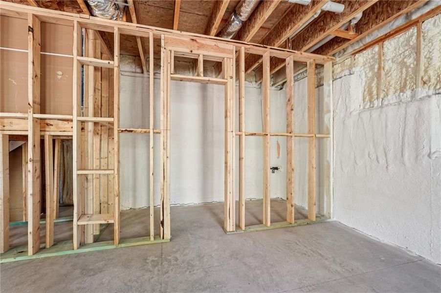 In-progress construction of a new home in Ivey Township, Dallas, GA (Image 56).