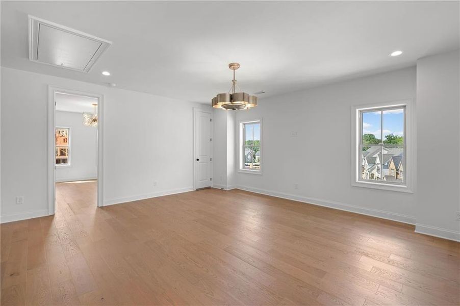 Spacious, unfurnished interior of a new home in , Suwanee (Image 21).