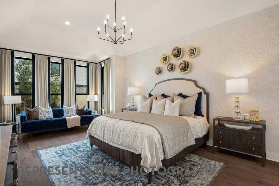 Furnished interior view inside a new home in Jordan Ranch, Fulshear (Image 27).