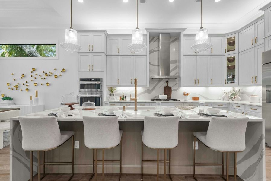 2D floor plan layout for the Indigo by GHO Homes in Seaglass, Vero Beach, FL (Image 103).