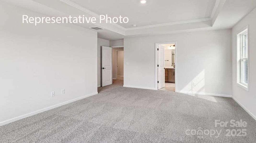 Spacious, unfurnished interior of a new home in Sanctuary at Southgate, Indian Trail (Image 36). Spacious, unfurnished interior of a new home in Sanctuary at Southgate, Indian Trail (Image 36).