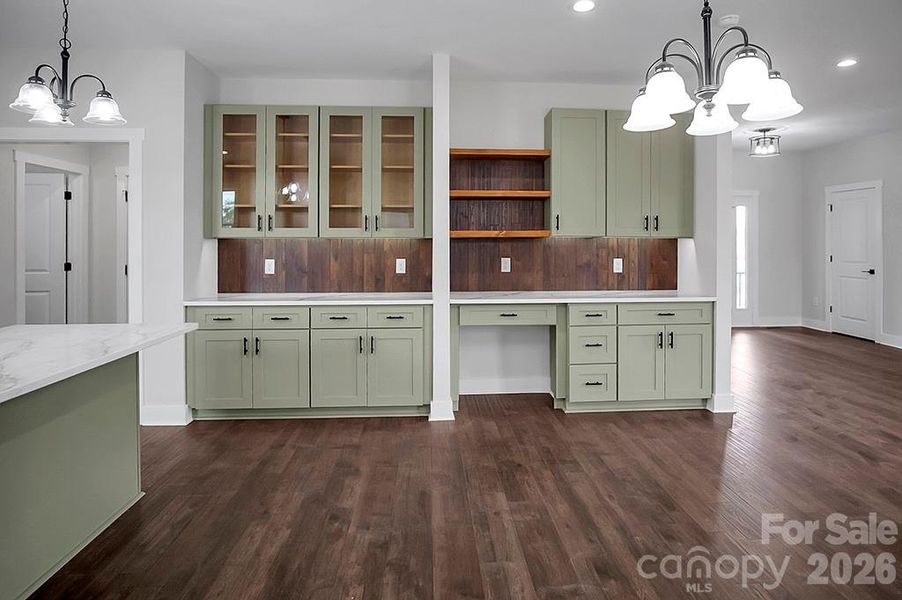 Furnished interior view inside a new home in , Shelby (Image 11).